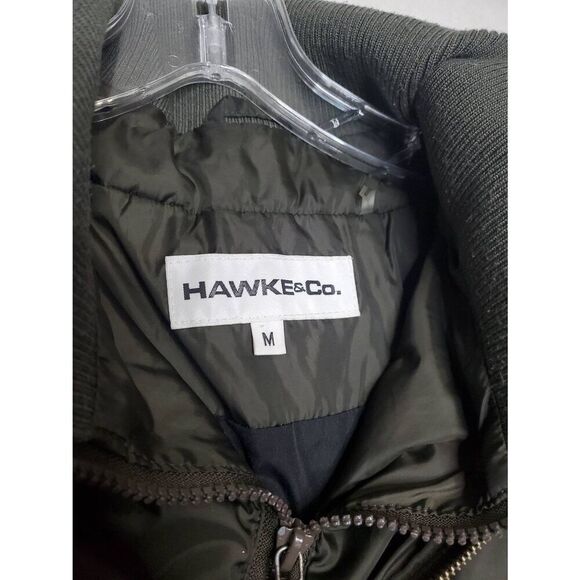 Hawke & Co Women's Down Hooded Puffer Coat Winter Ski Neutral - Picture 3 of 8